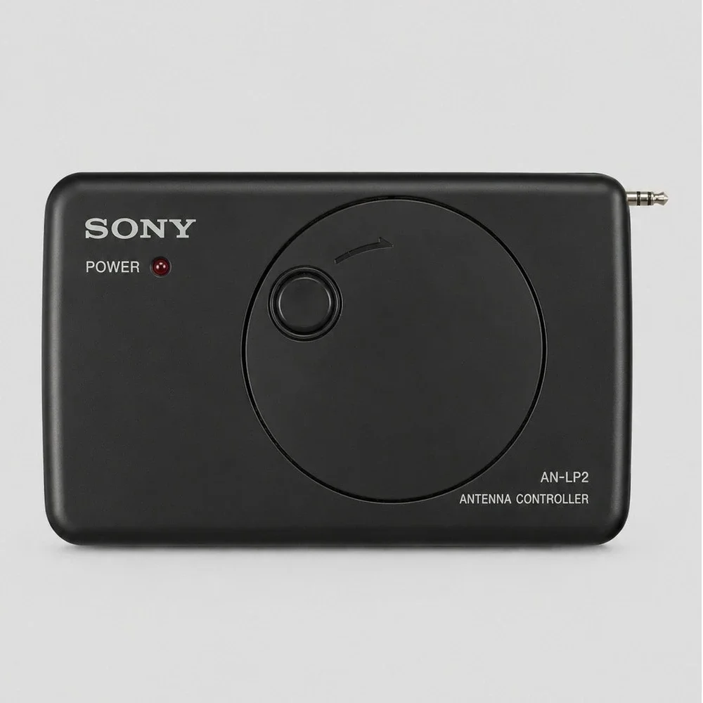 Sony AN-LP2 Active Loop Antenna Controller Black Shortwave Radio Accessory Japan